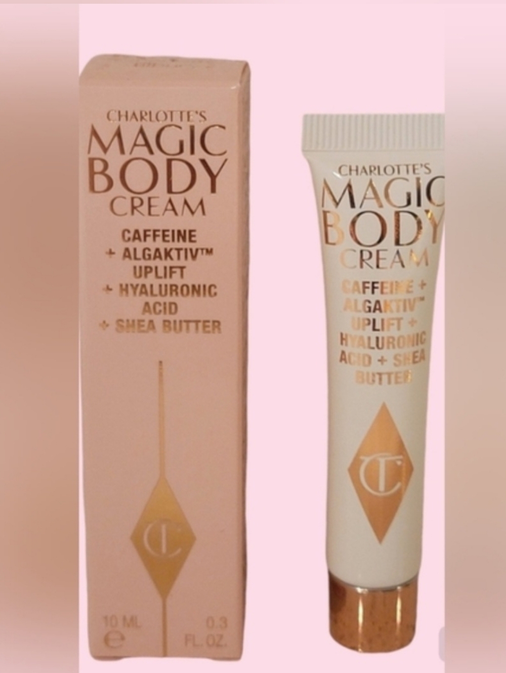 CHARLOTTE Tilbury Charlotte's MAGIC BODY CREAM .3oz BNIB & Sealed Hydrating